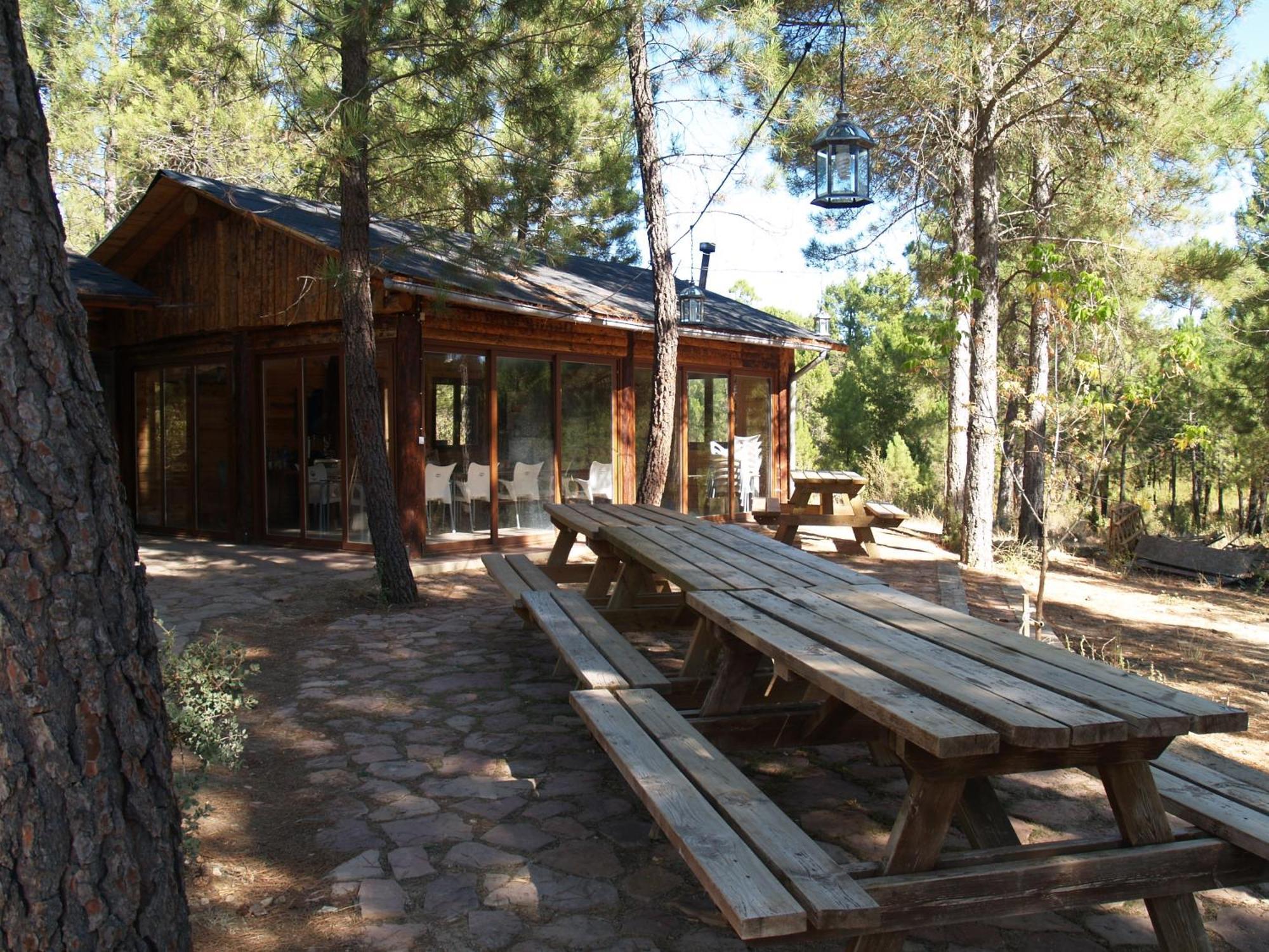 Cabanas Rurales Los Barrancos Villalba de la Sierra Kültér fotó